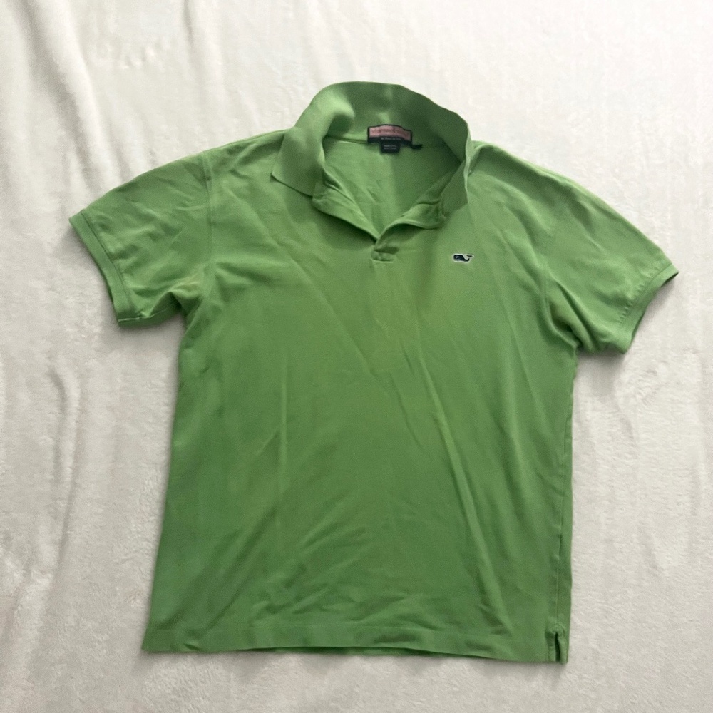 Vineyard Vines Green Polo